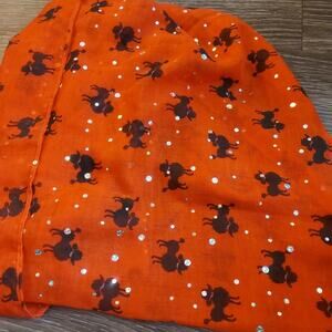 The Children's Place Poodle Print  Infinity Scarf NEW Animal Print Kidccore Twee
